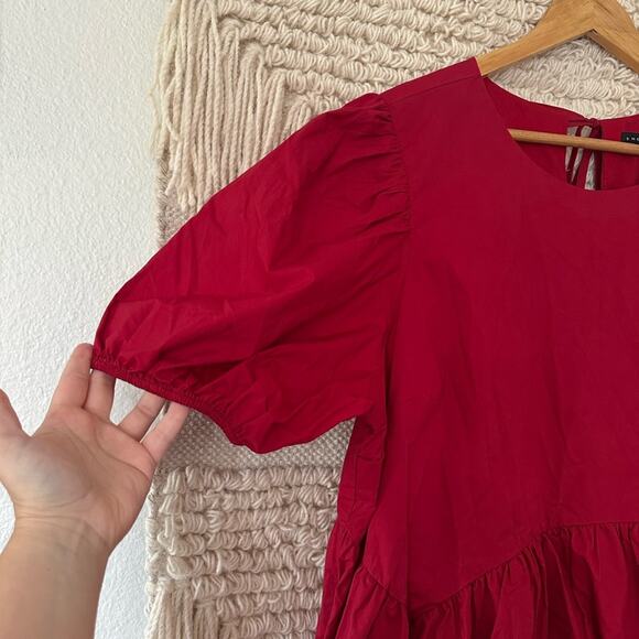 NWT: English Factory Babydoll Mini Dress - Picture 5 of 8